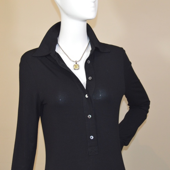 Black Shirt Lace Formal Dress Made in Italy ๐ฎ๐น - Picture 7 of 15